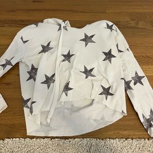 Vintage Havana sweater red, white, and blue stars